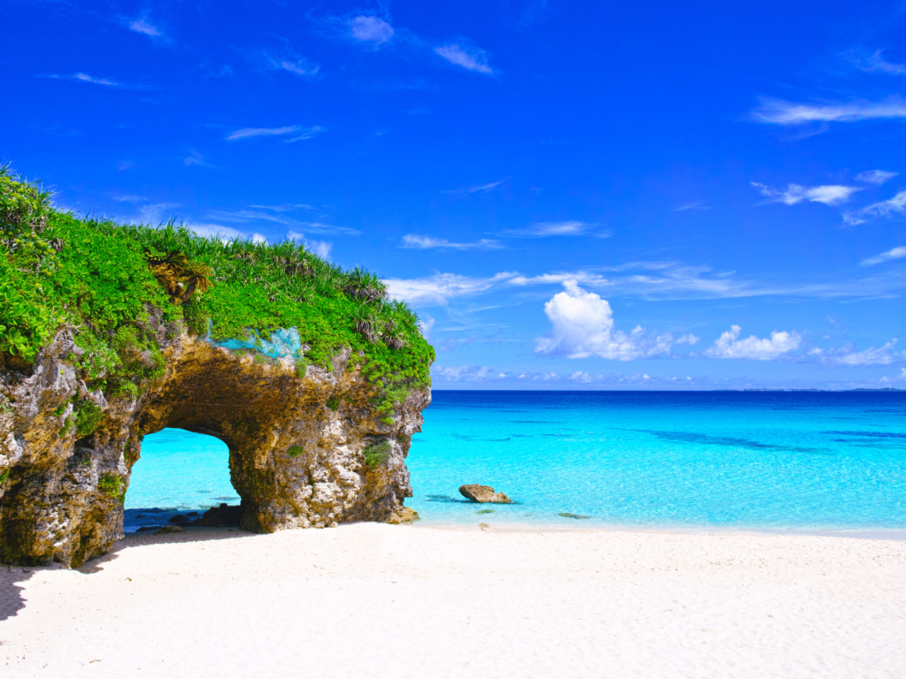 宮古島の砂山ビーチ